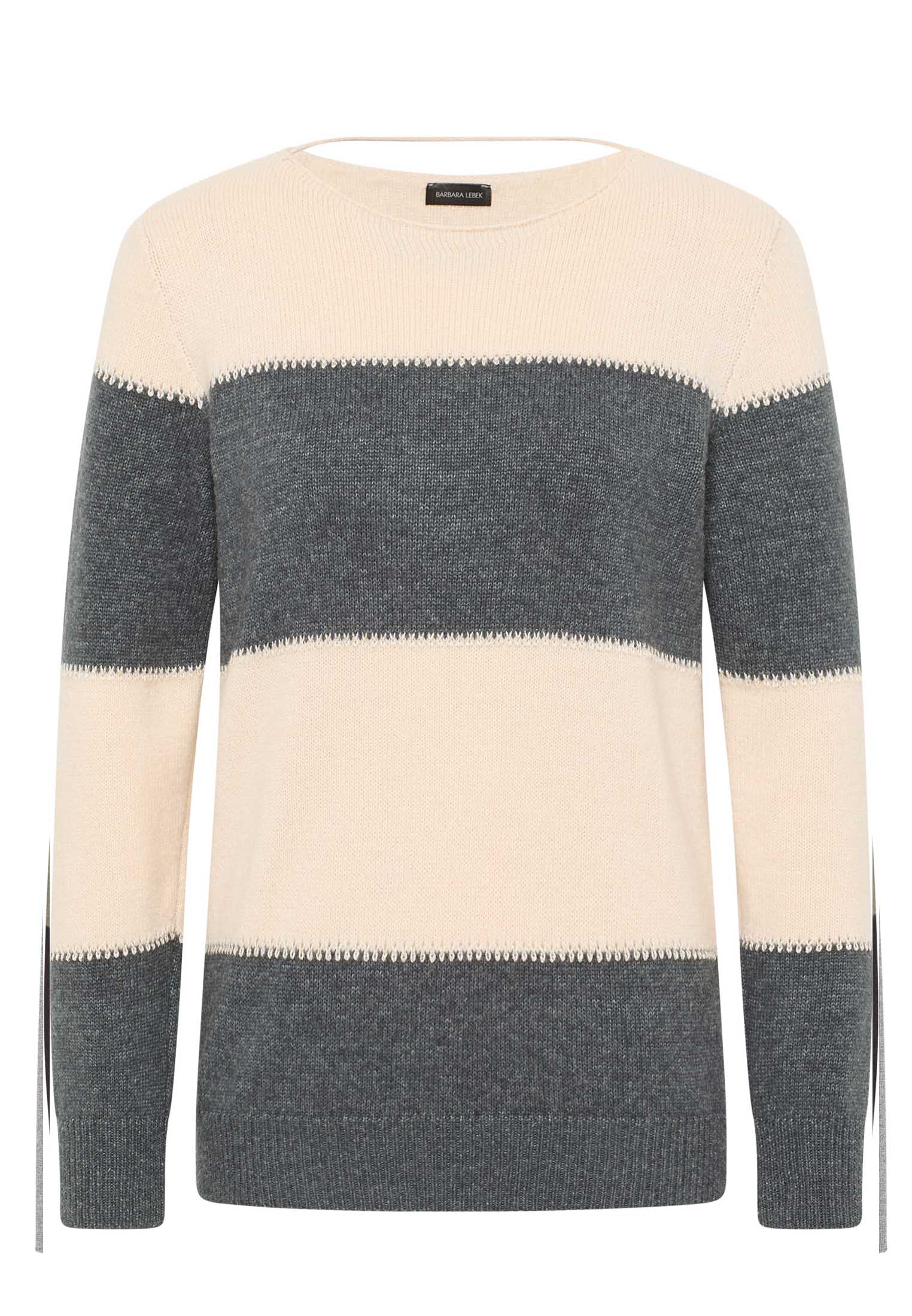 Barbara Lebek 40480032-970 Striped Pullover – ginasmartboutique