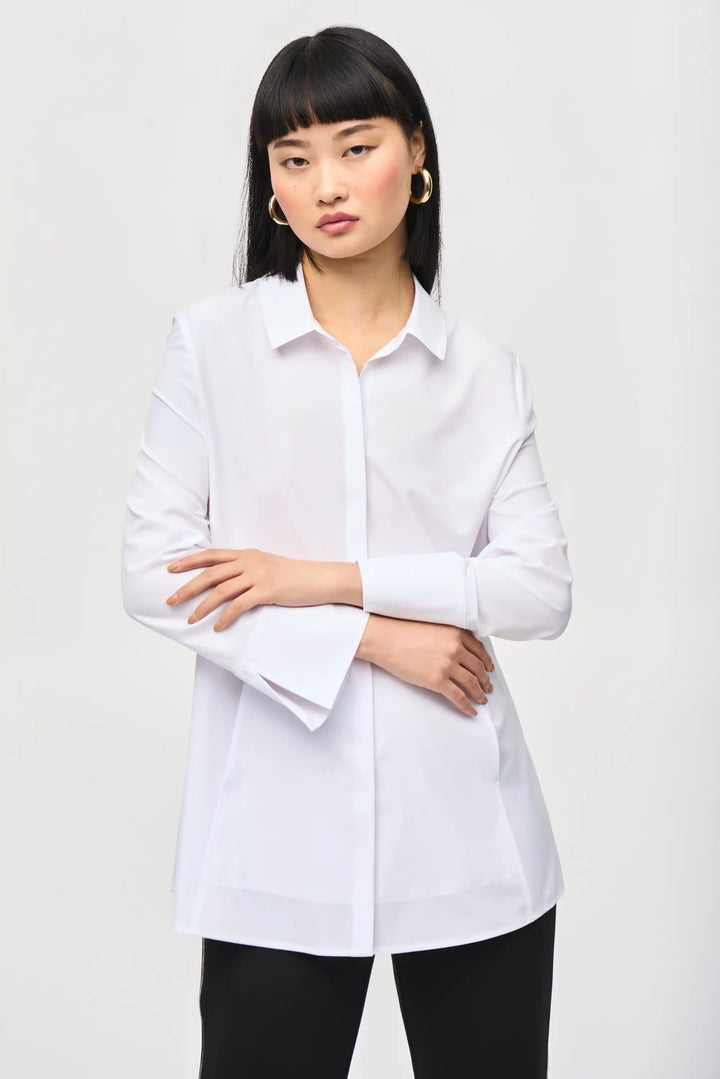 Joseph Ribkoff Optic White Blouse Style 243958-3794