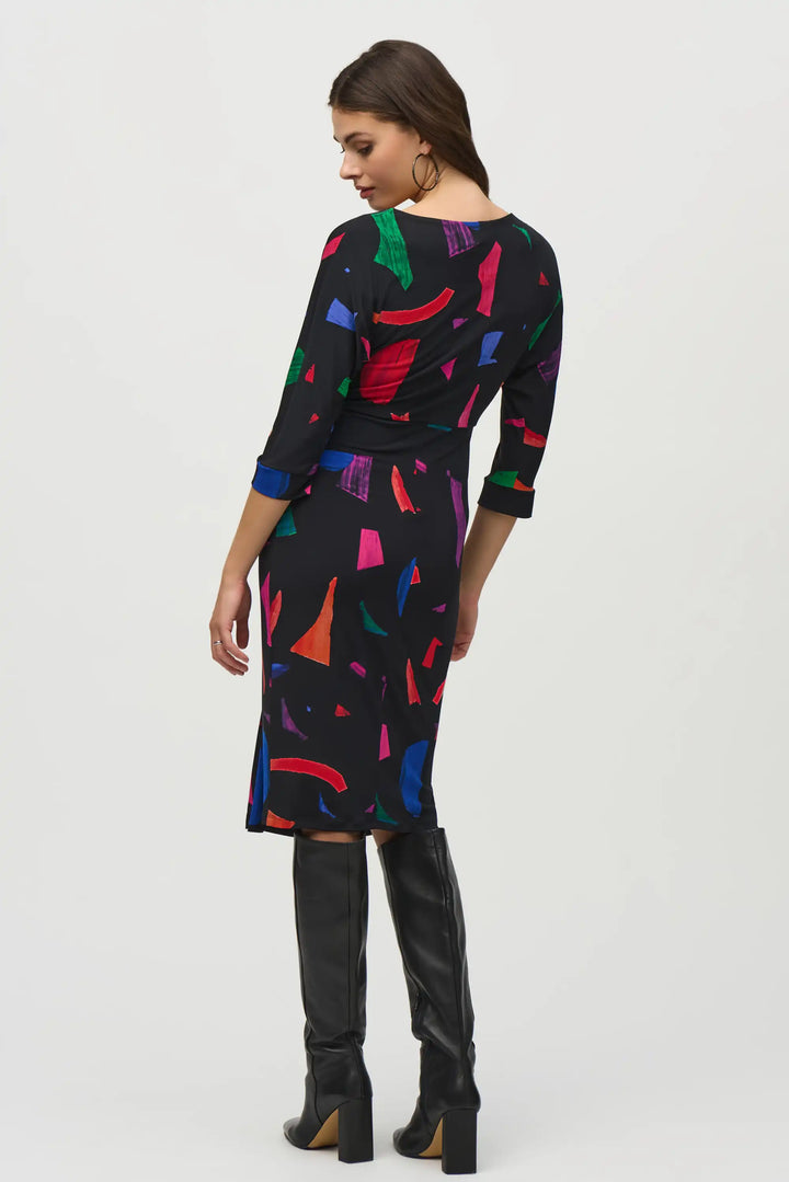 Joseph Ribkoff Multi Coloured Dress Style 244240-178