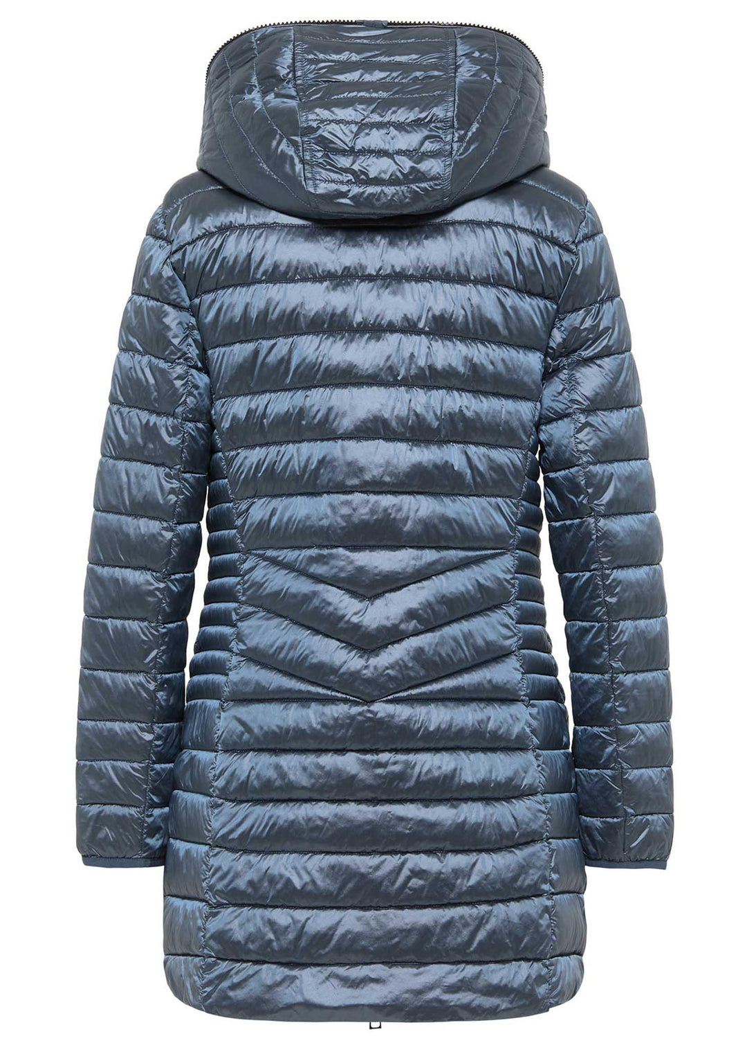 Barbara Lebek 11170022-72 Jacket with Hood - AW22, Blue, Jacket, Sale ginasmartboutique