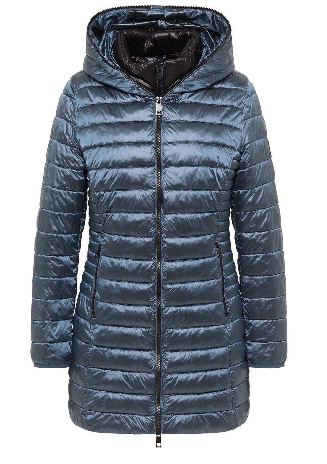 Barbara Lebek 11170022-72 Jacket with Hood - AW22, Blue, Jacket, Sale ginasmartboutique